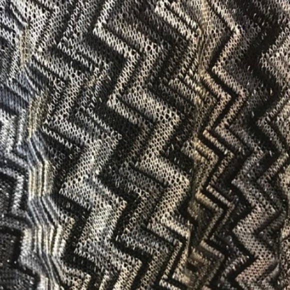 STEVE MADDEN Metallic Chevron Kimono Wrap - Picture 5 of 8